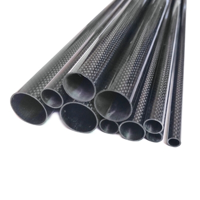 Custom 3k Twill Weave Mould Carbon Fibre Hexagonal Oval Octagonal Tube