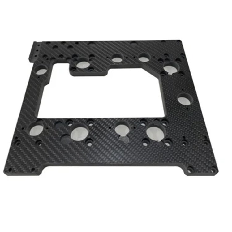 OEM CNC Cut Machined Carbon Fiber Forged Custom Sheet Parts