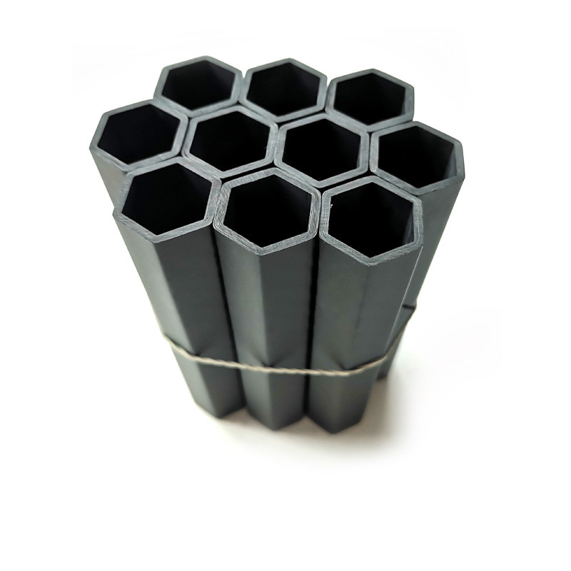 T400 T800 Machined Carbon Fiber Square Tube 20mm Oval Rectangular