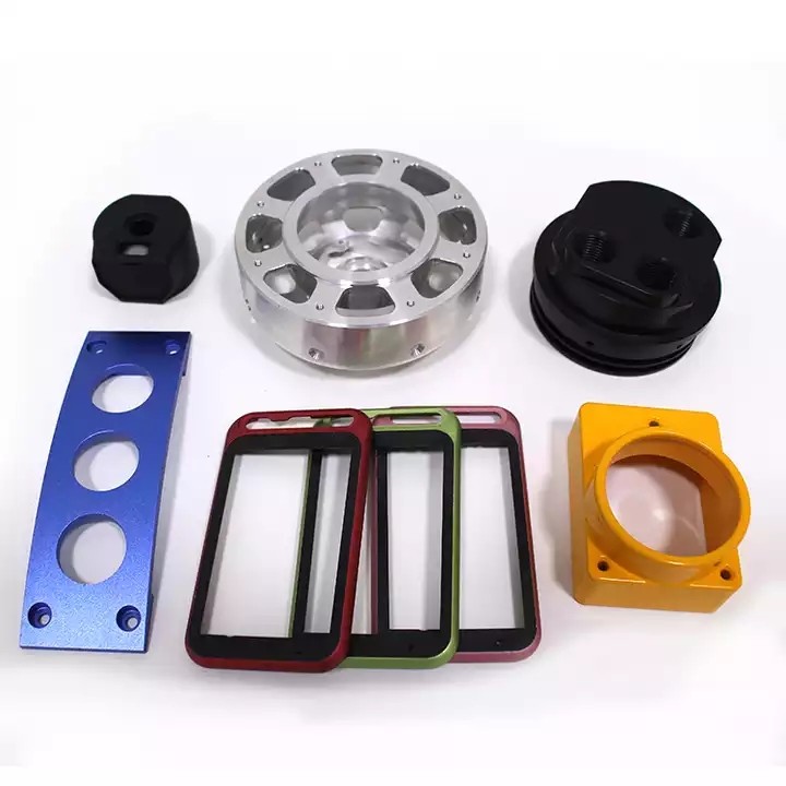 Anodized Aluminum 6061 CNC Machining Service Electric Spare Parts CNC Machine Part