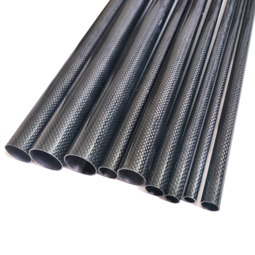 Custom 3k Twill Weave Mould Carbon Fibre Hexagonal Oval Octagonal Tube